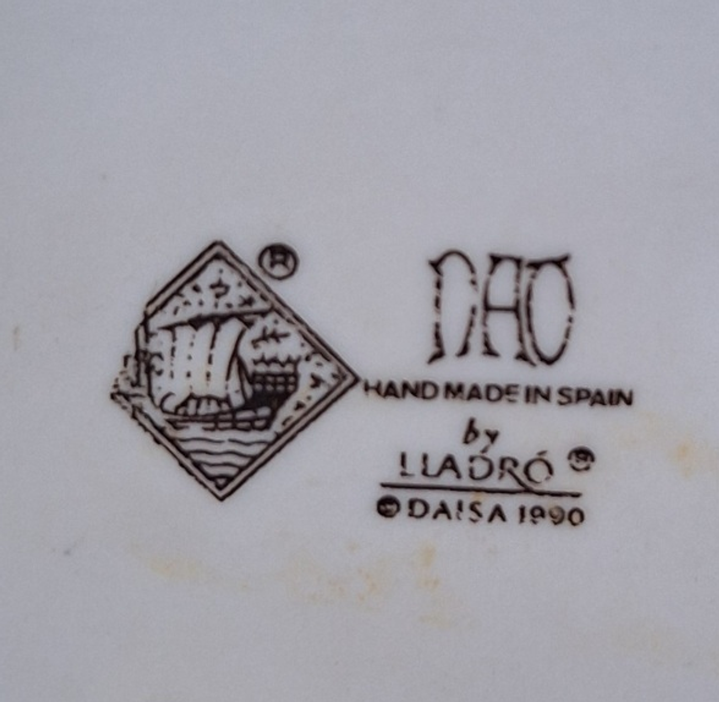 Lladro Nao palhaço com cão  3