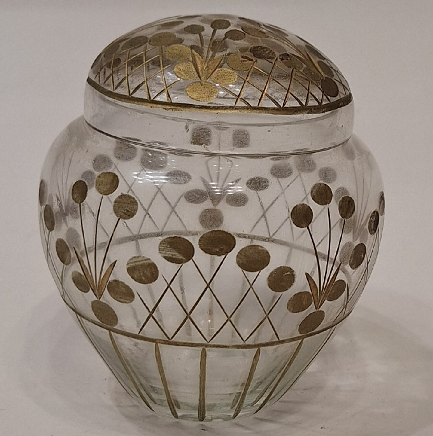 púcaro de toilette em vidro com tampa  3