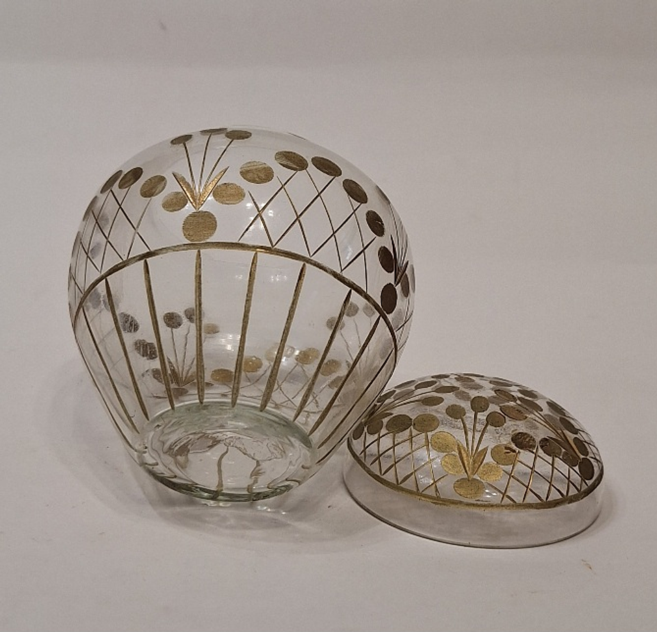 púcaro de toilette em vidro com tampa  4