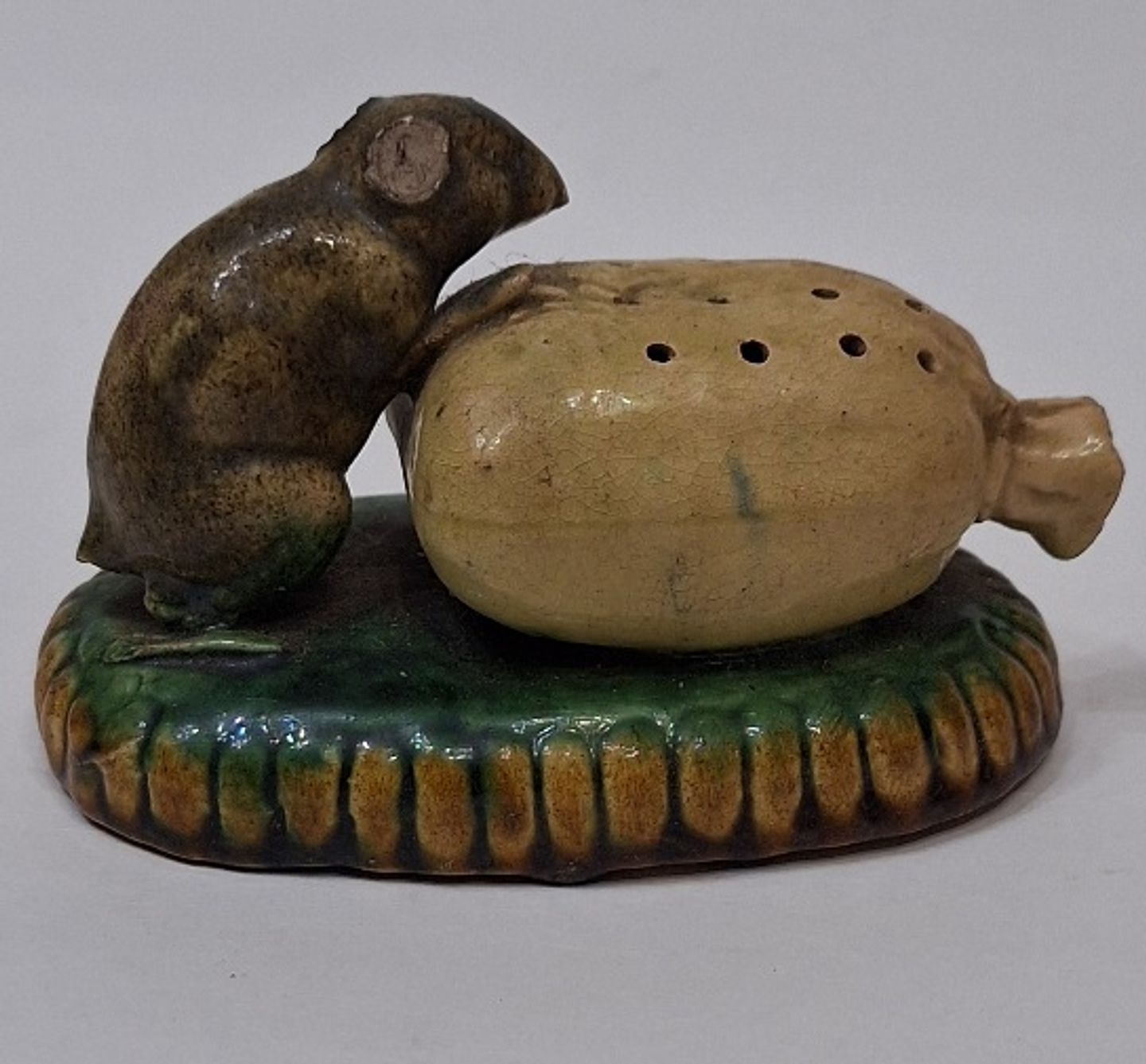 Paliteiro em faiança  2