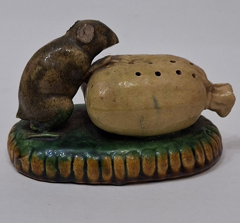 Paliteiro em faiança  2