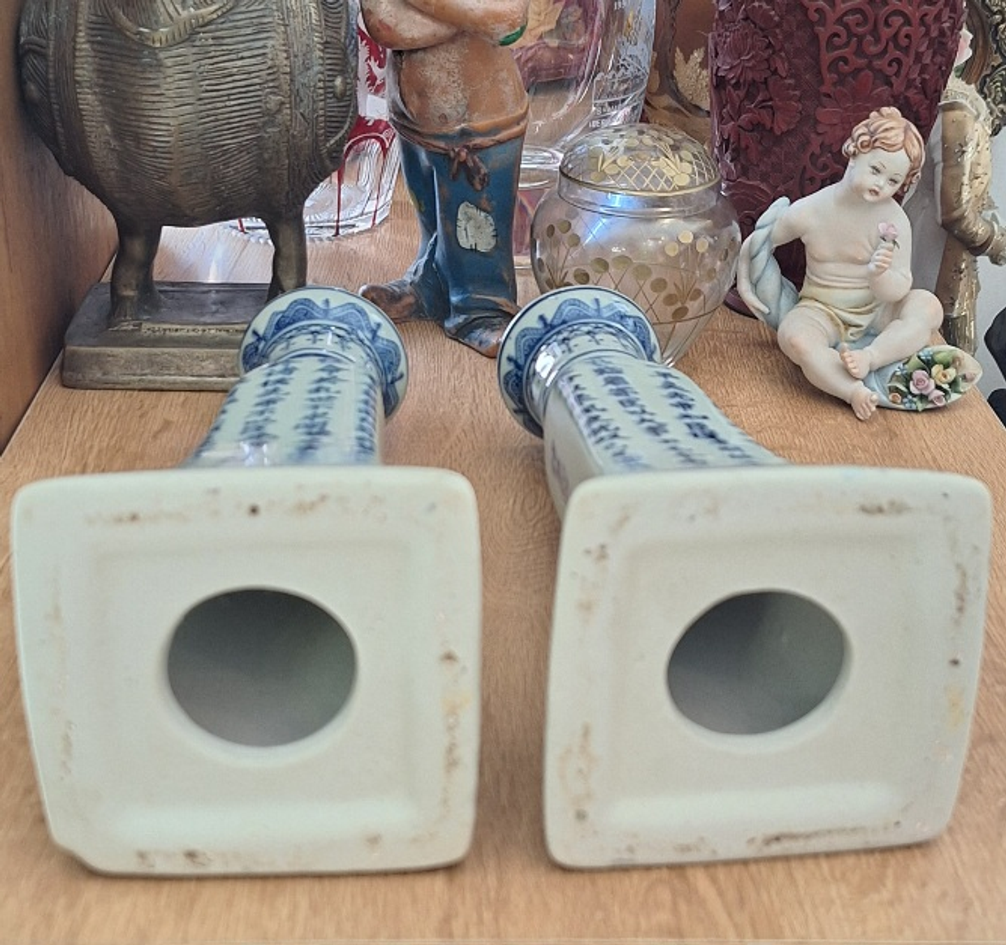 Castiçal em porcelana  3