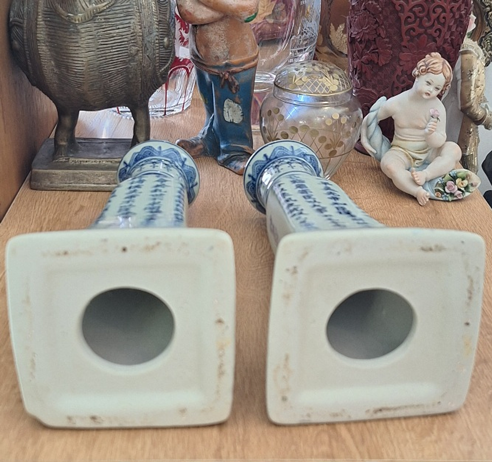 Castiçal em porcelana  3