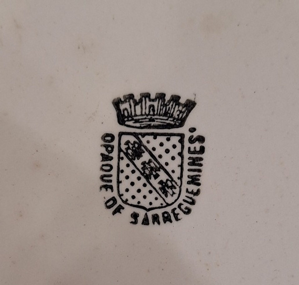 Caneca em faiança, Sarreguemines 3