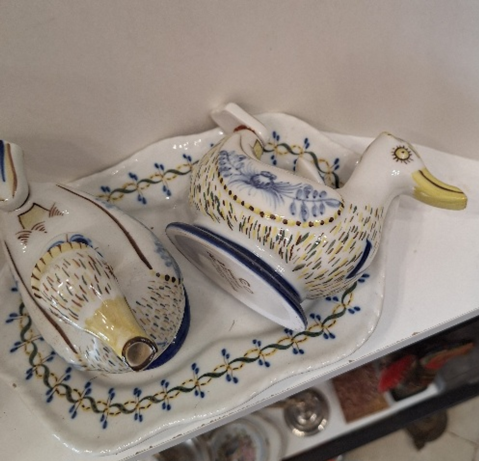 Galheteiro porcelana de Viana do Castelo  3