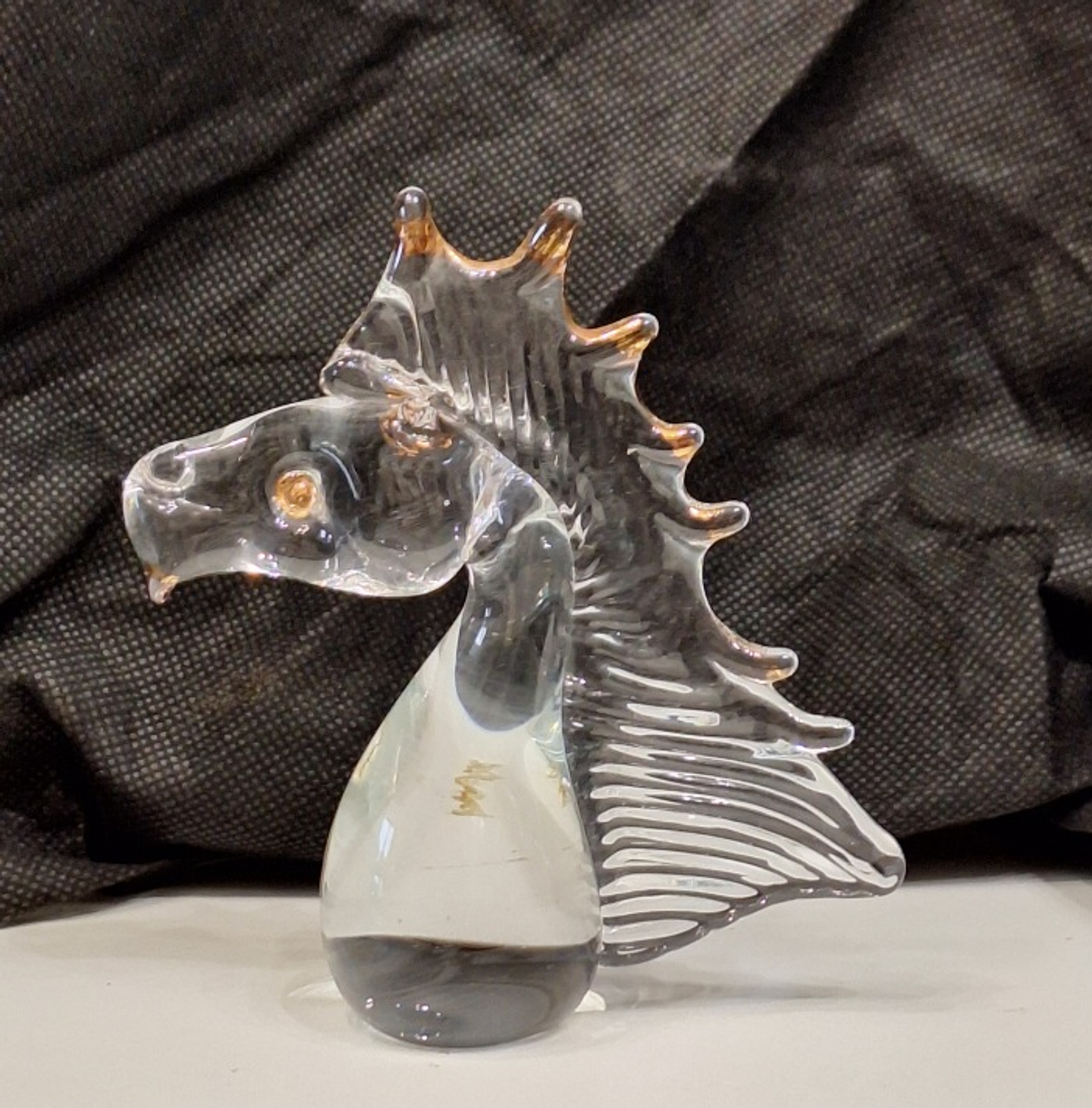 Cabeça de cavalo em cristal  1