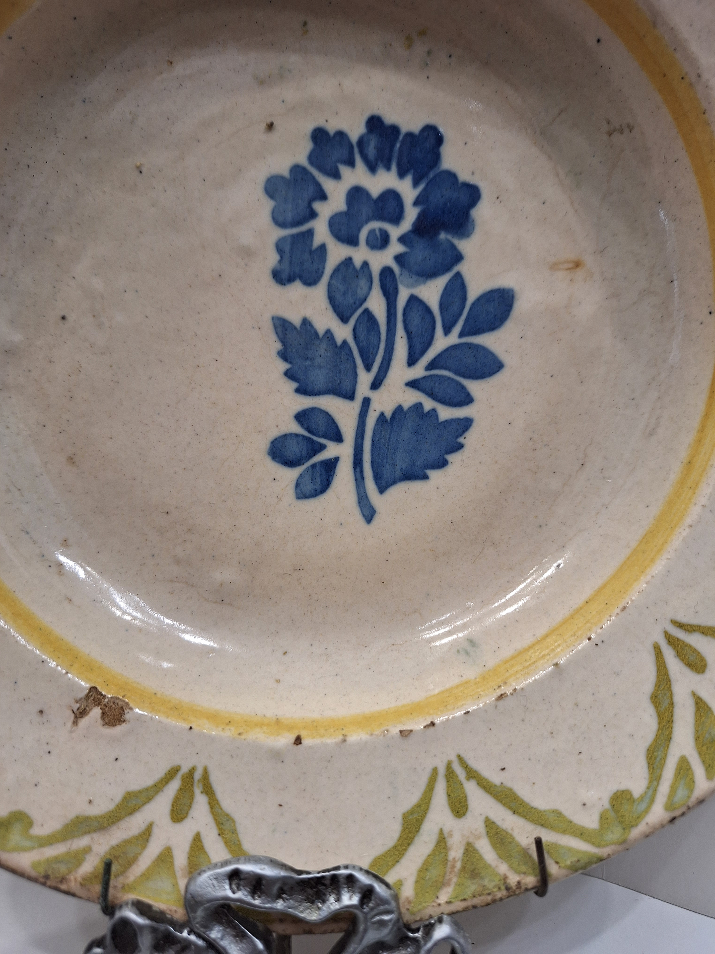 Prato em faiança Portuguesa  5