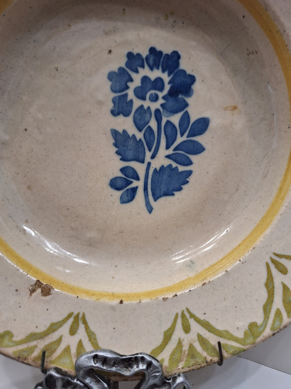 Prato em faiança Portuguesa  5