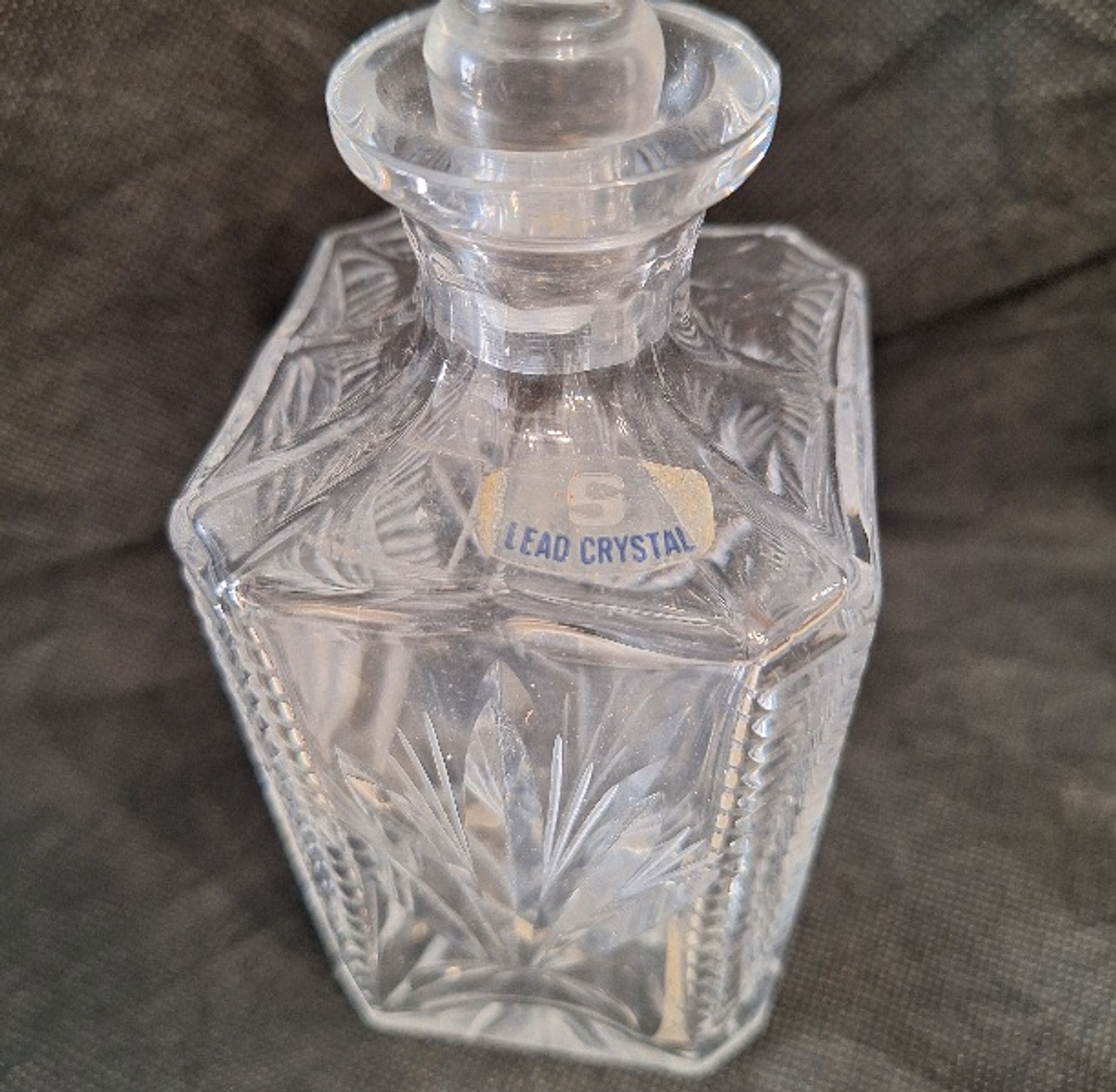 Frasco de cristal Lead 3