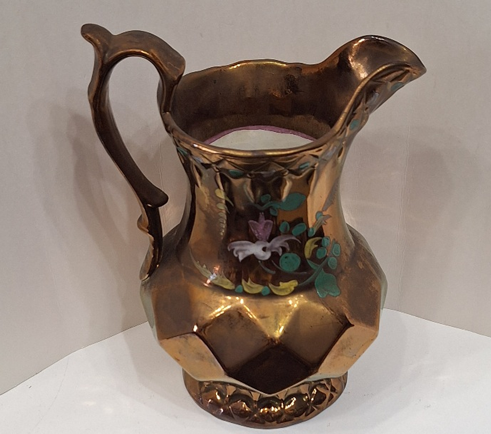 Jarra Inglesa de Bristol, copper luster 1