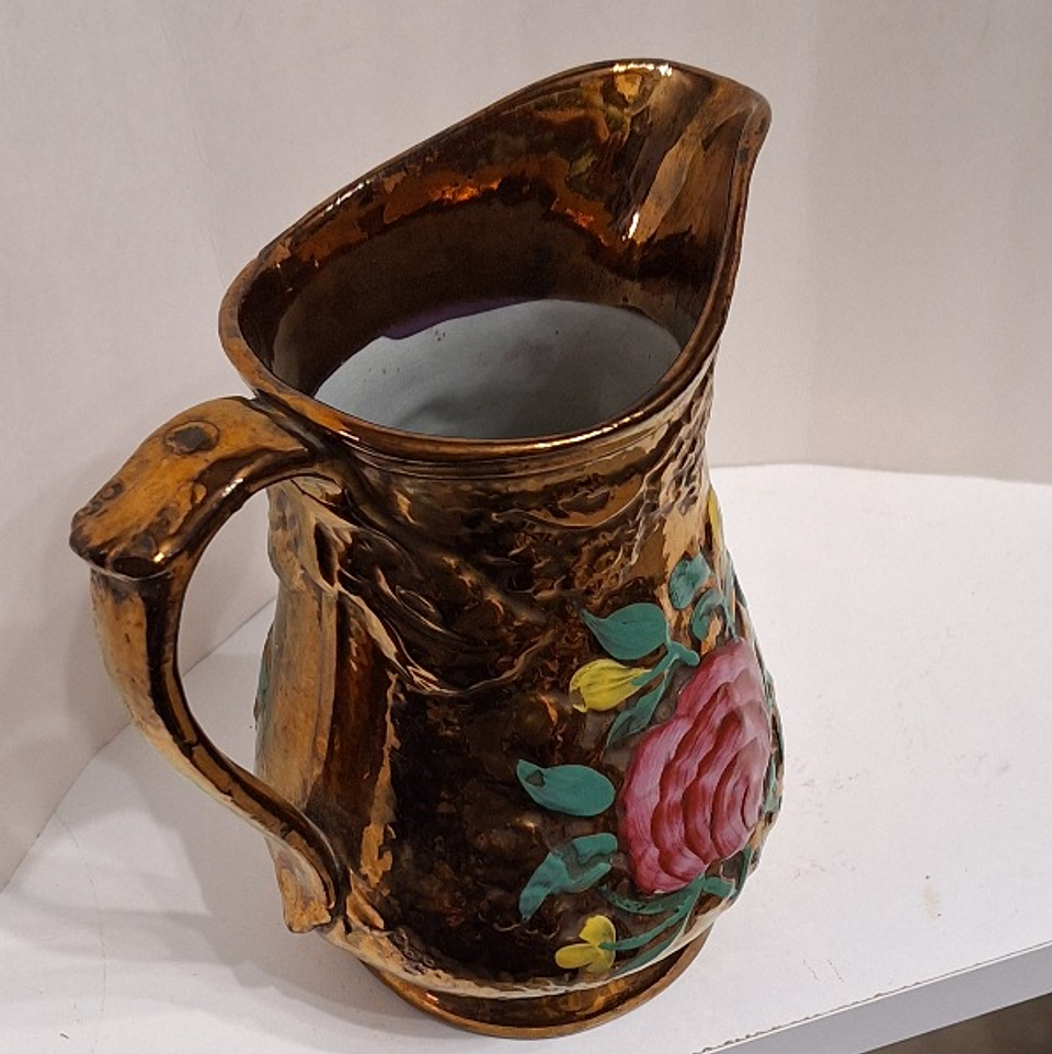 Jarra copper luster 3