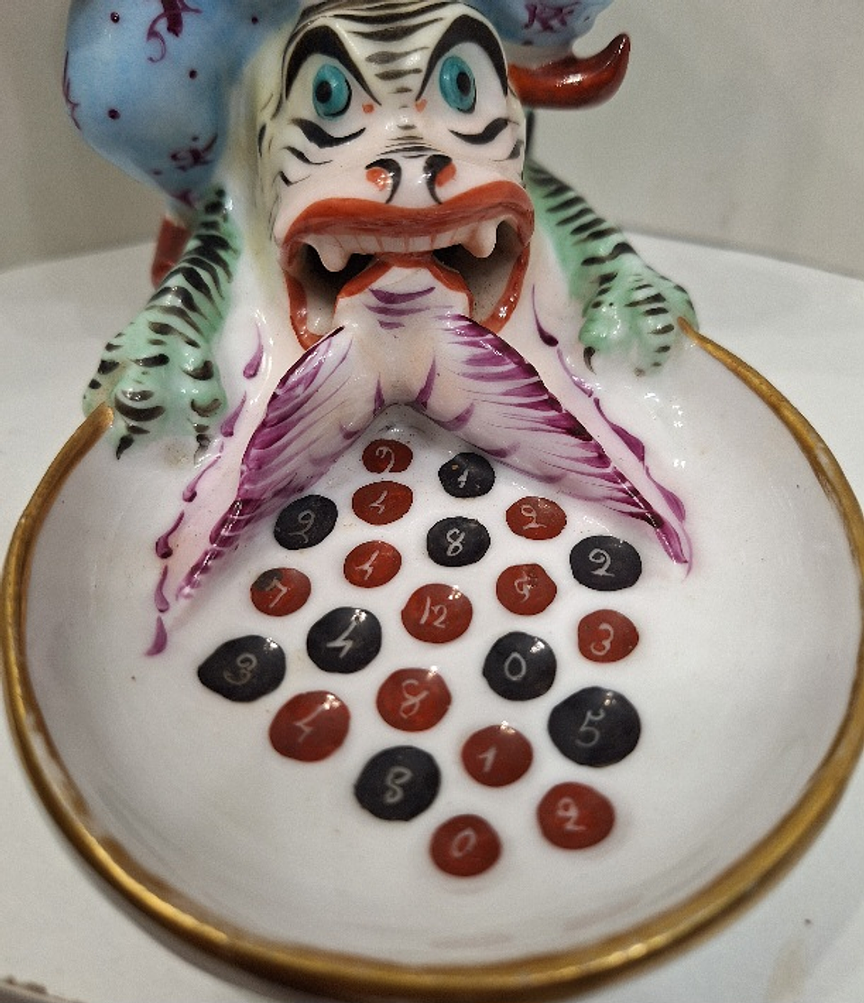 Escultura em porcelana quebra-cabeças 7