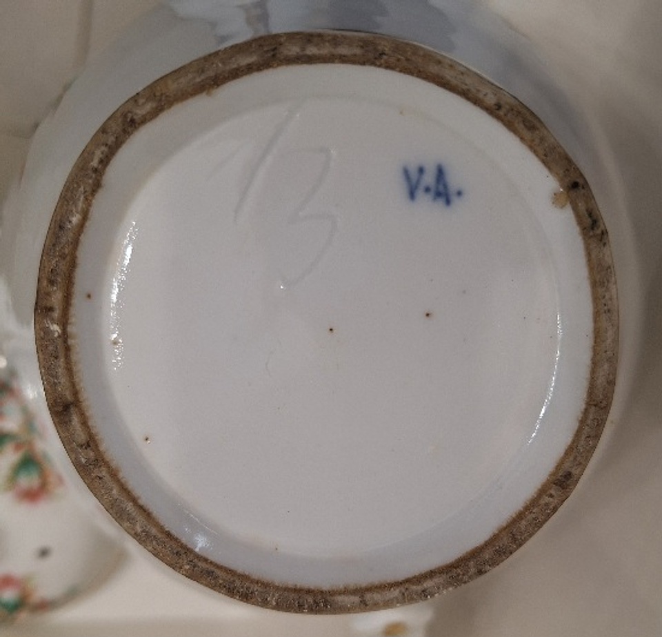 Bule porcelana Vista Alegre séc XIX 3