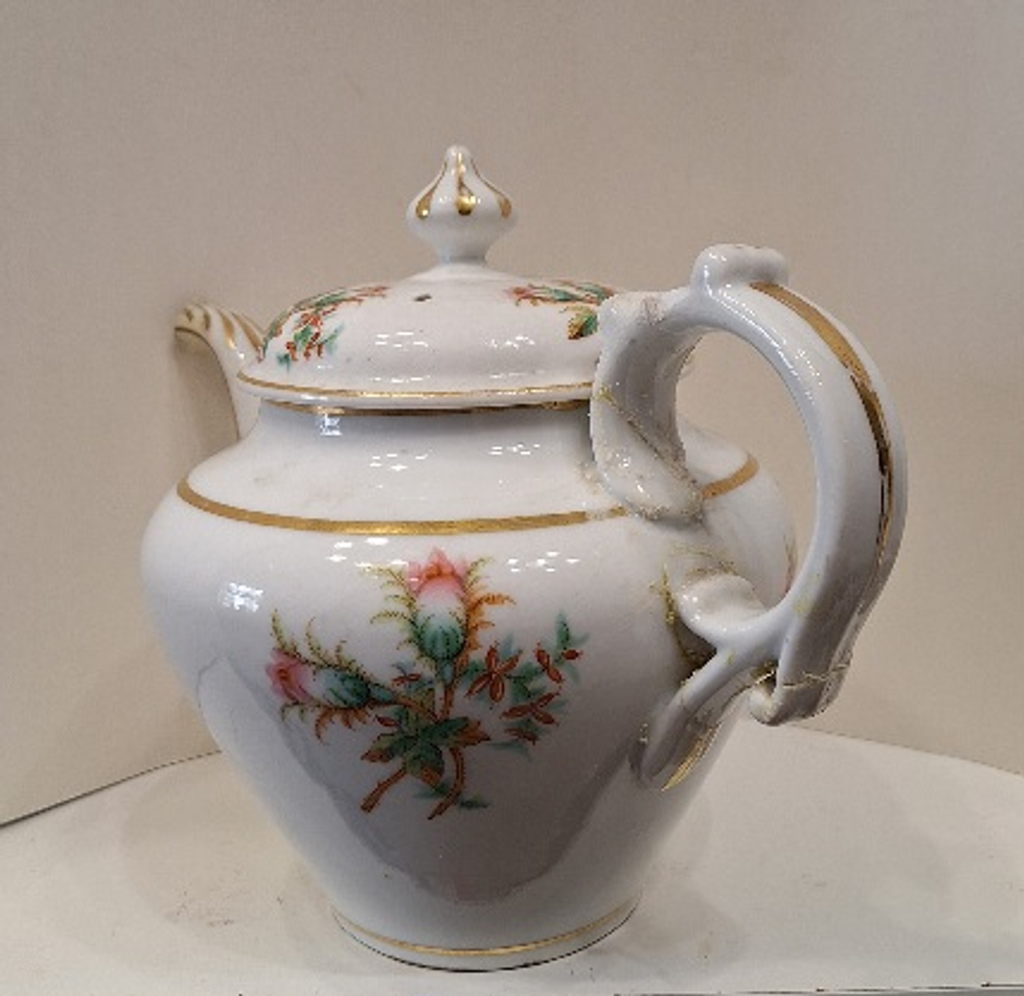 Bule porcelana Vista Alegre séc XIX 5