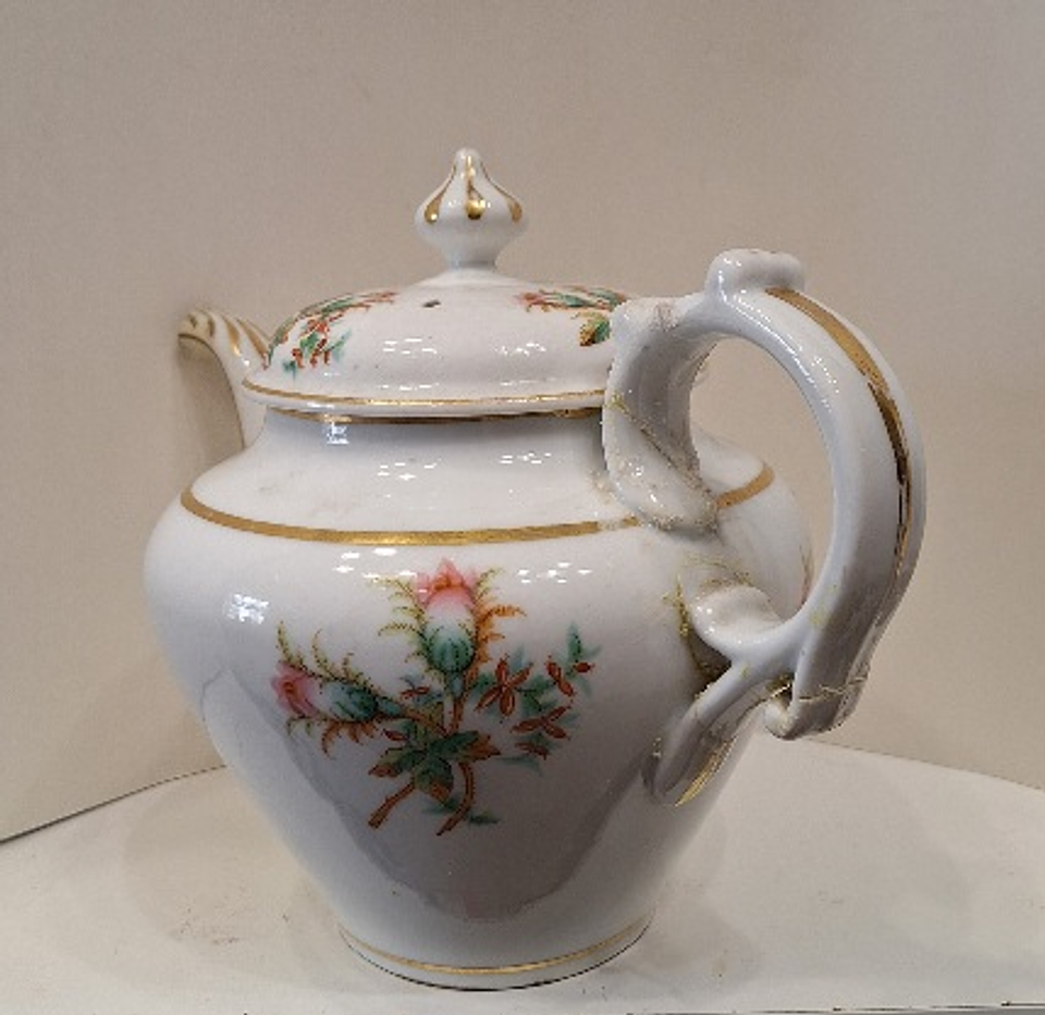 Bule porcelana Vista Alegre séc XIX 5