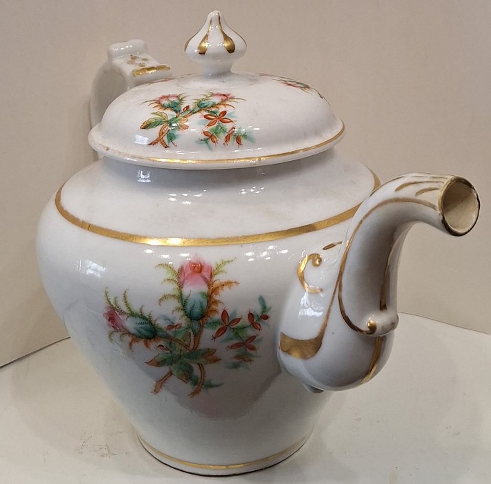 Bule porcelana Vista Alegre séc XIX 6