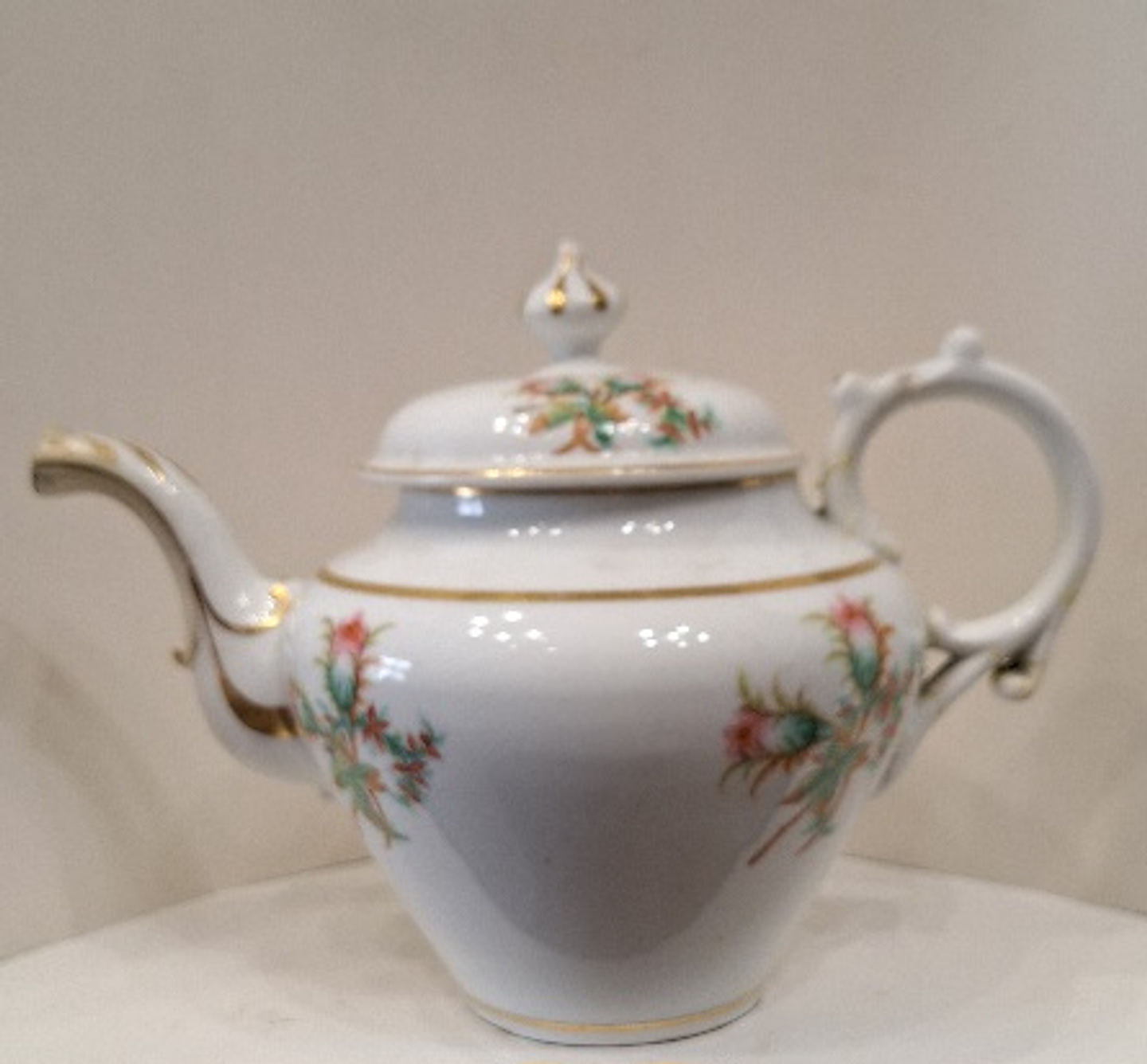 Bule porcelana Vista Alegre séc XIX 9