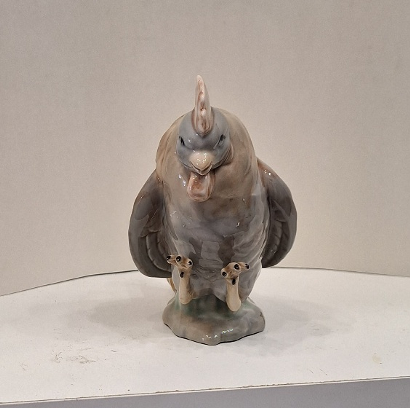 Galo em porcelana  2