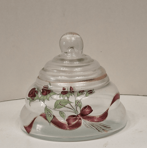 púcaro de vidro art nouveau 