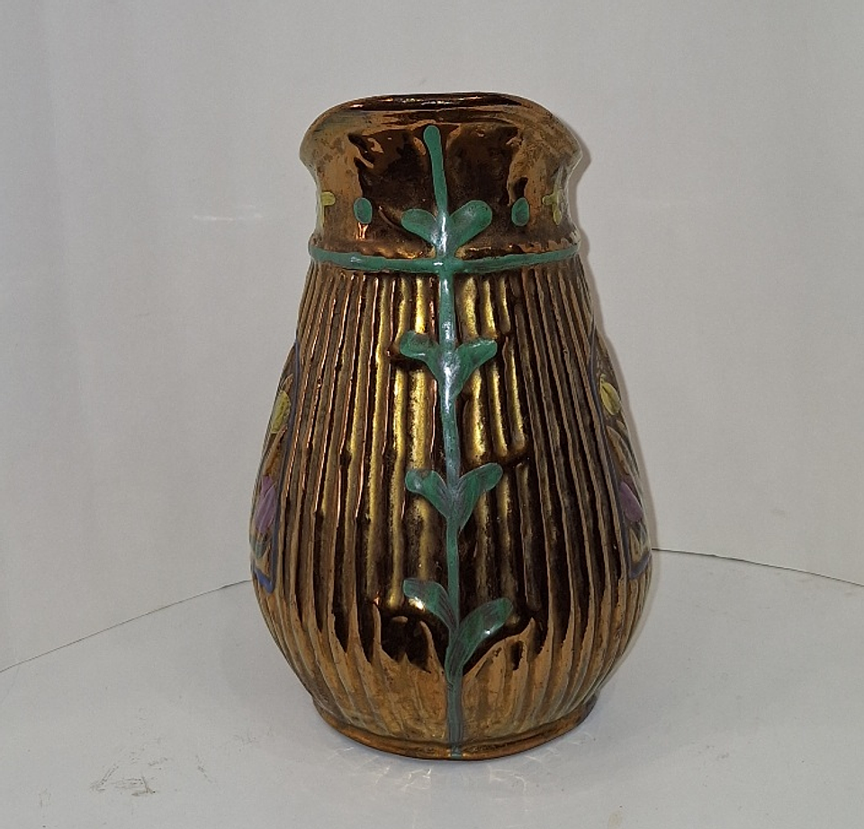 Jarra copper luster 2