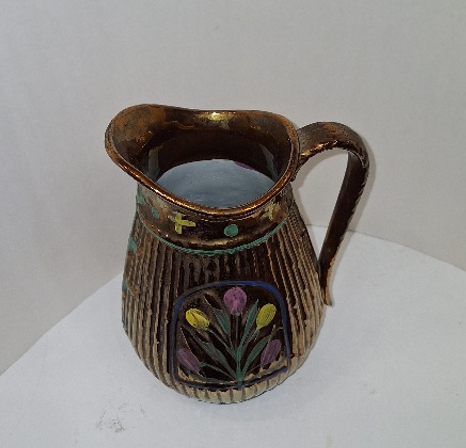 Jarra copper luster 4