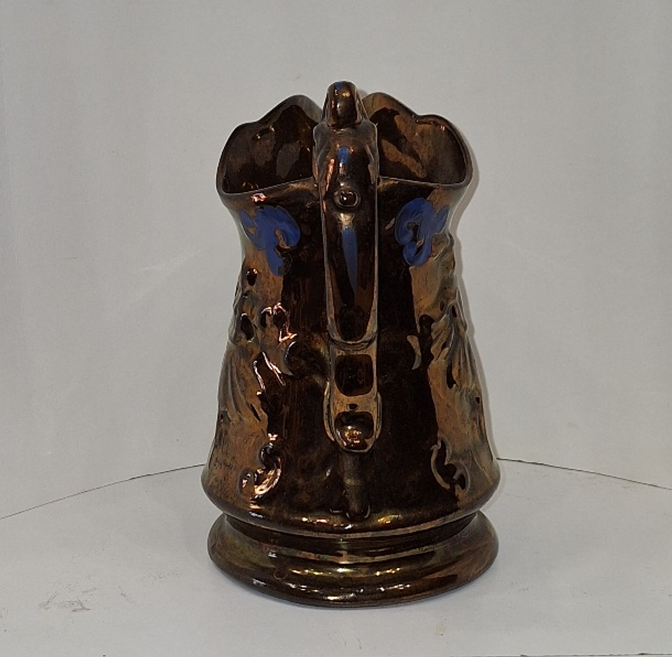 Jarra copper luster 4