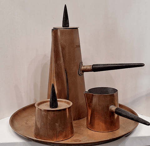 Baixela em cobre da B&M douro