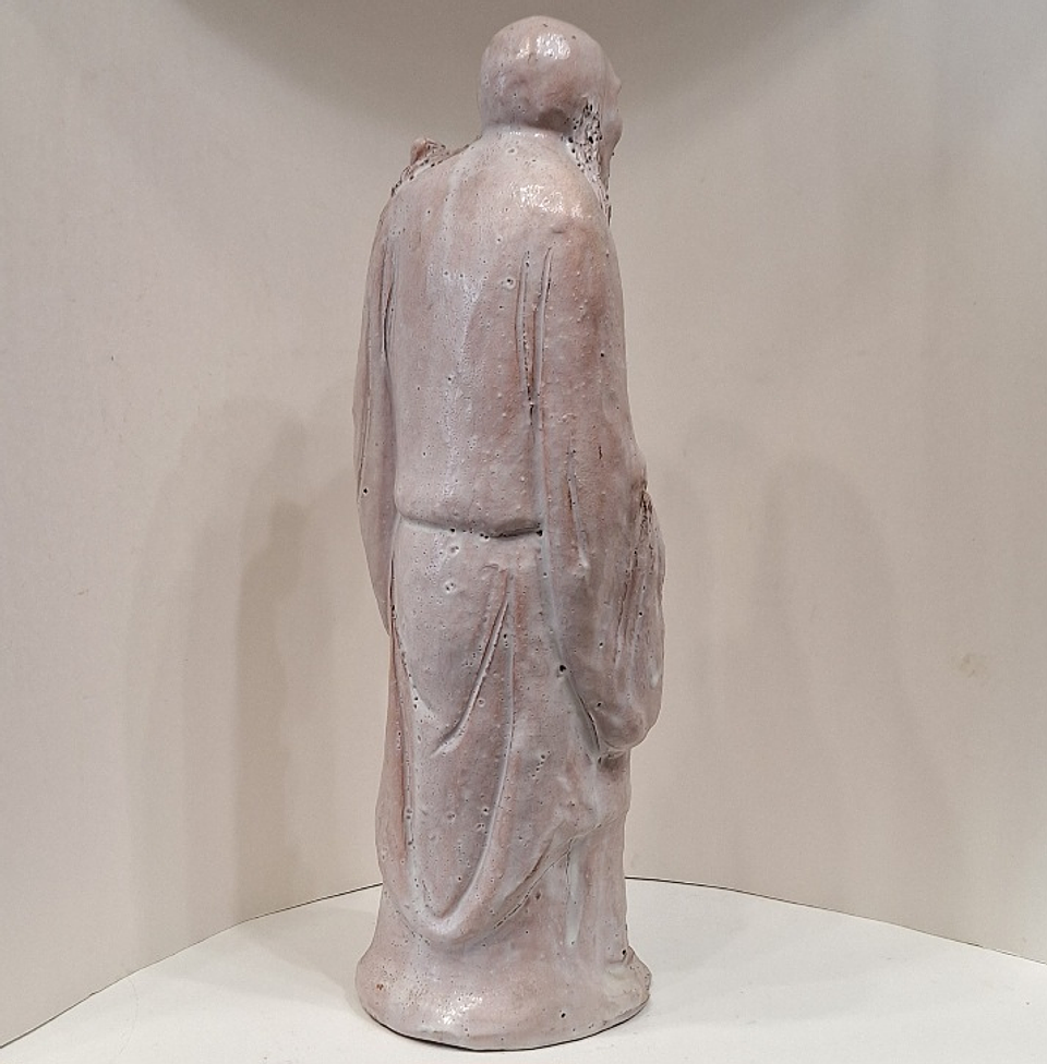 Estatueta em terracota esmaltada  5