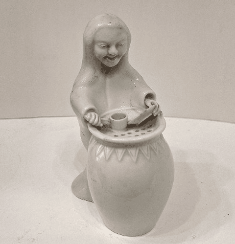 Paliteiro em porcelana Arita