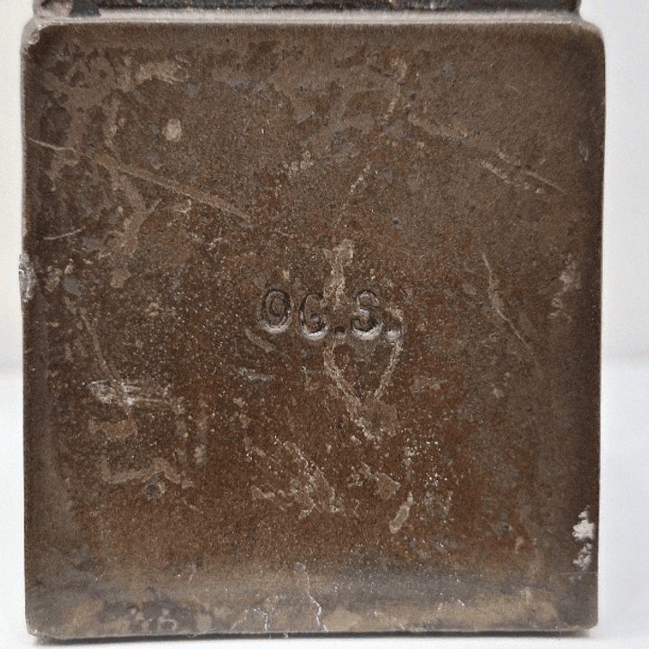 Escultura art nouveau em bronze  8