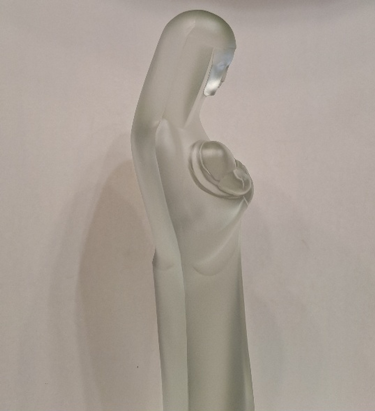 Madona em cristal francês  5