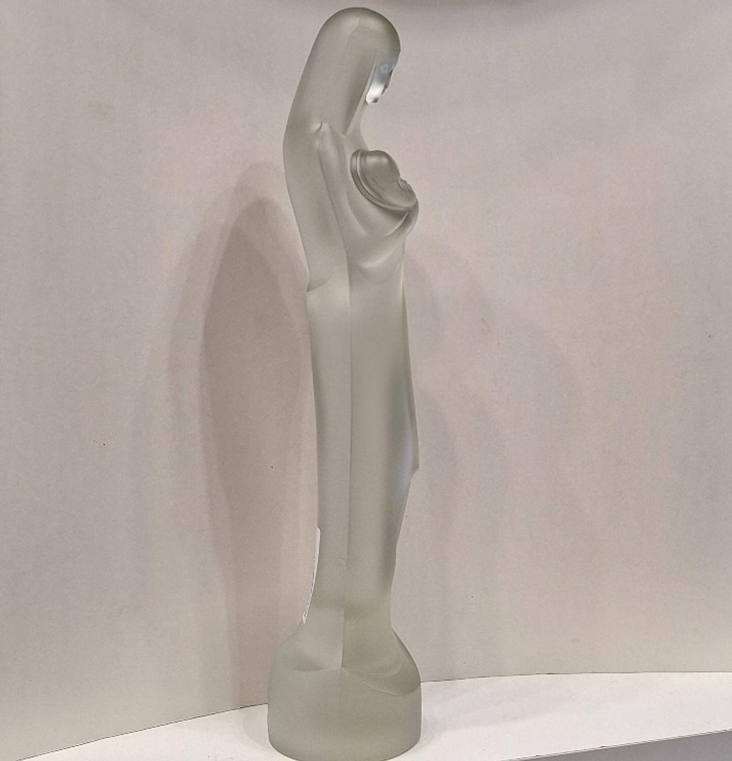 Madona em cristal francês  8