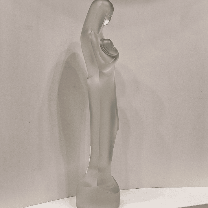 Madona em cristal francês  8