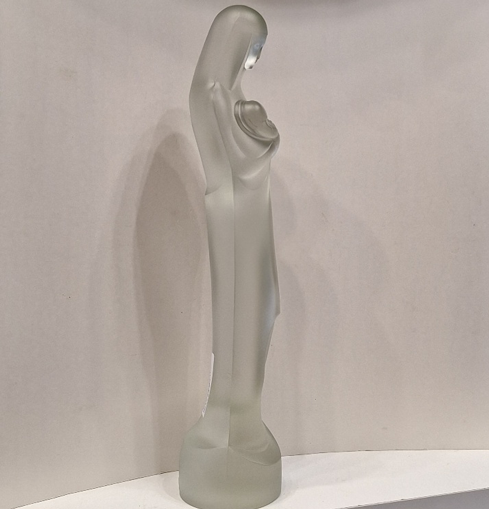 Madona em cristal francês  8