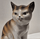 Gato em porcelana  - Miniatura 1