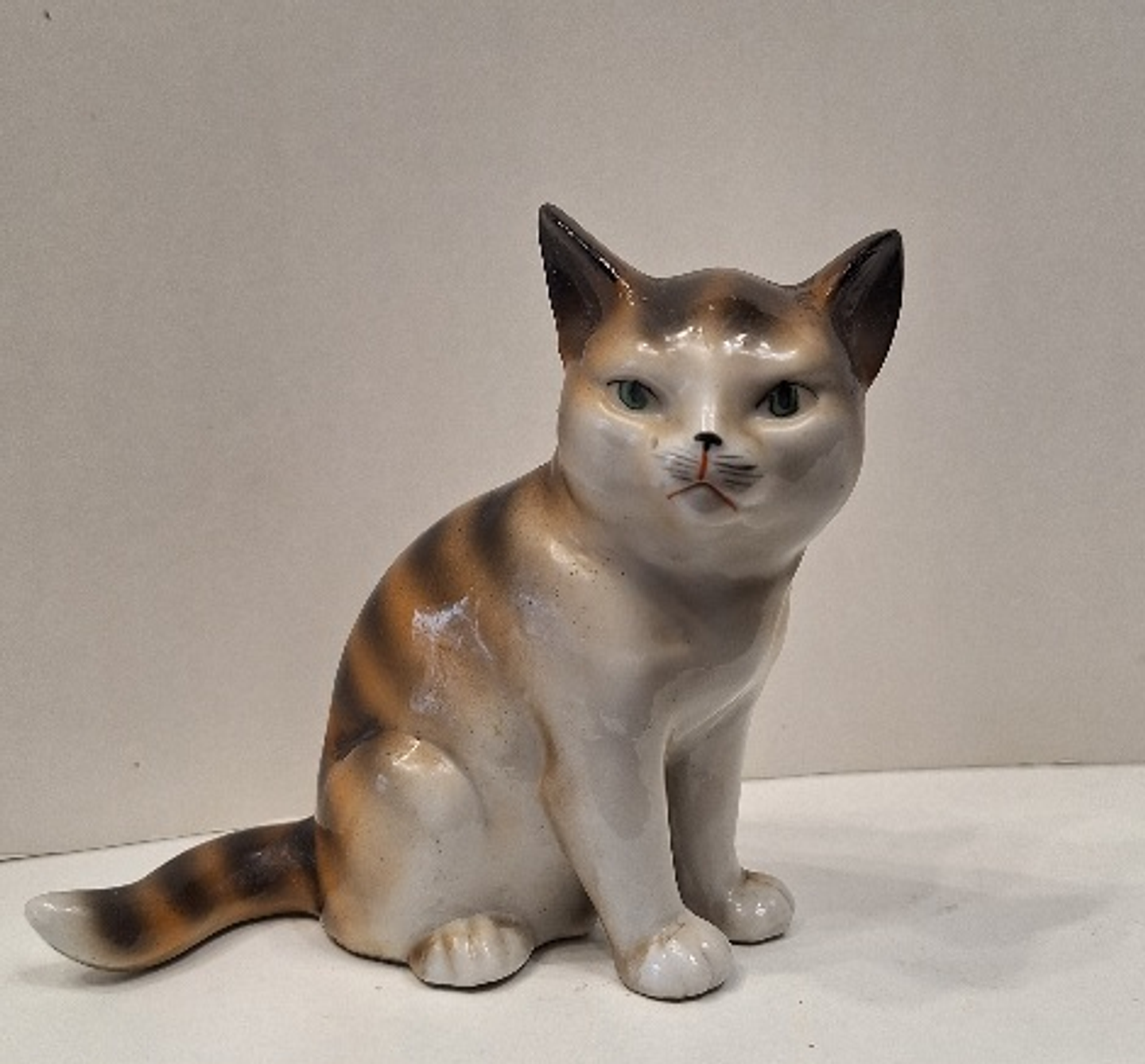 Gato em porcelana  5