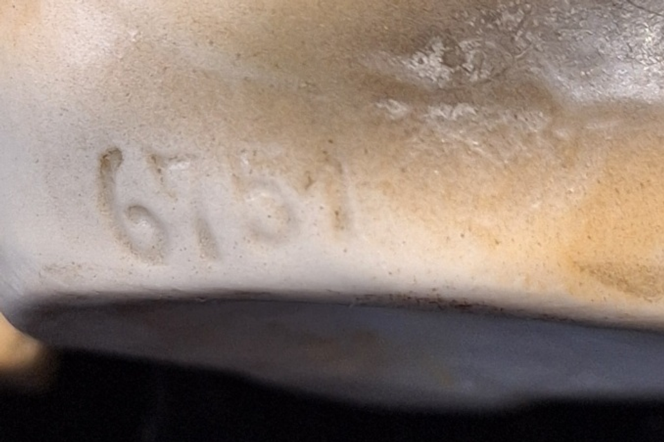 Gato em porcelana  6