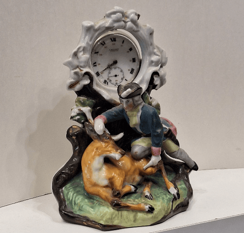 Porta-relógio em porcelana 