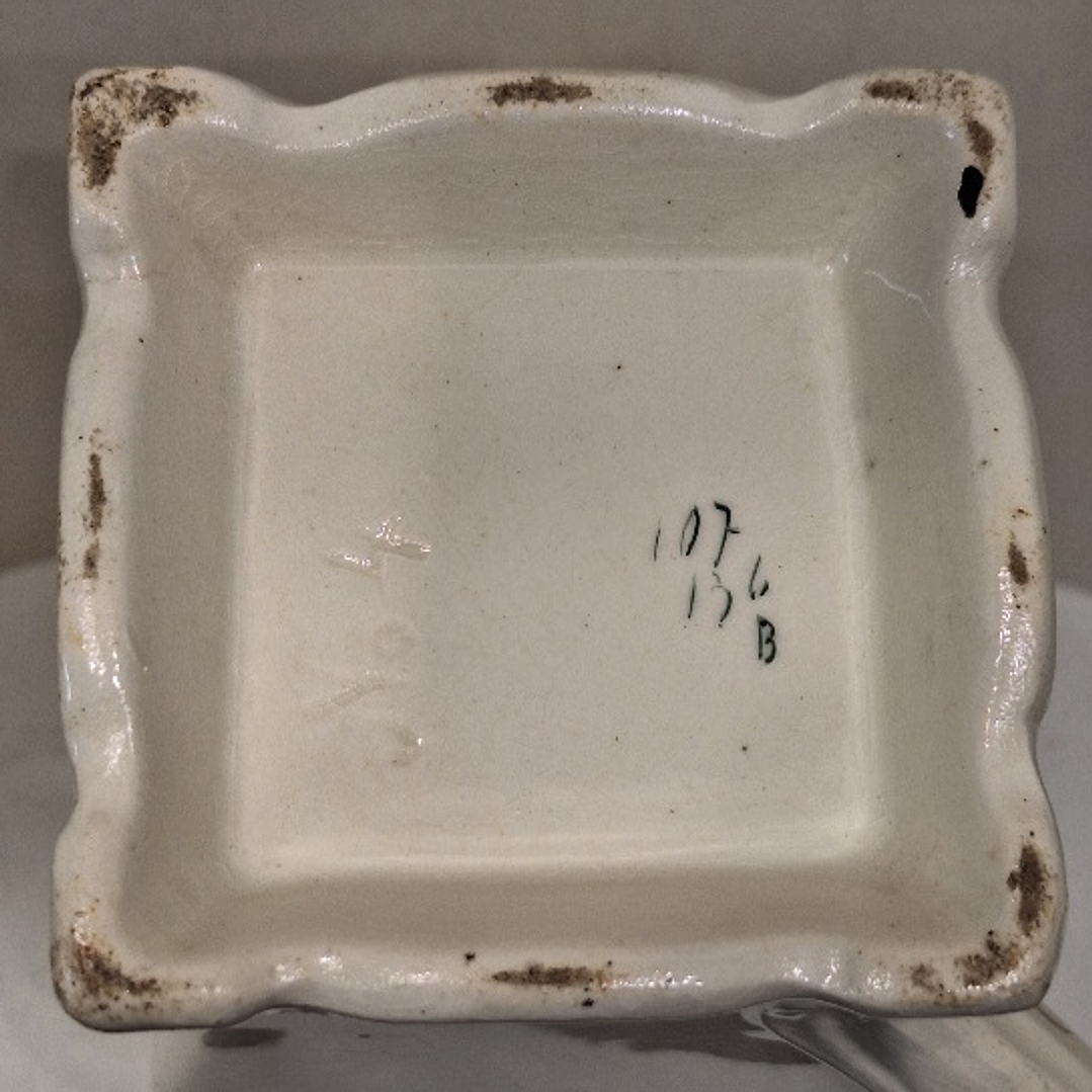 Jarra em faiança art nouveau  5