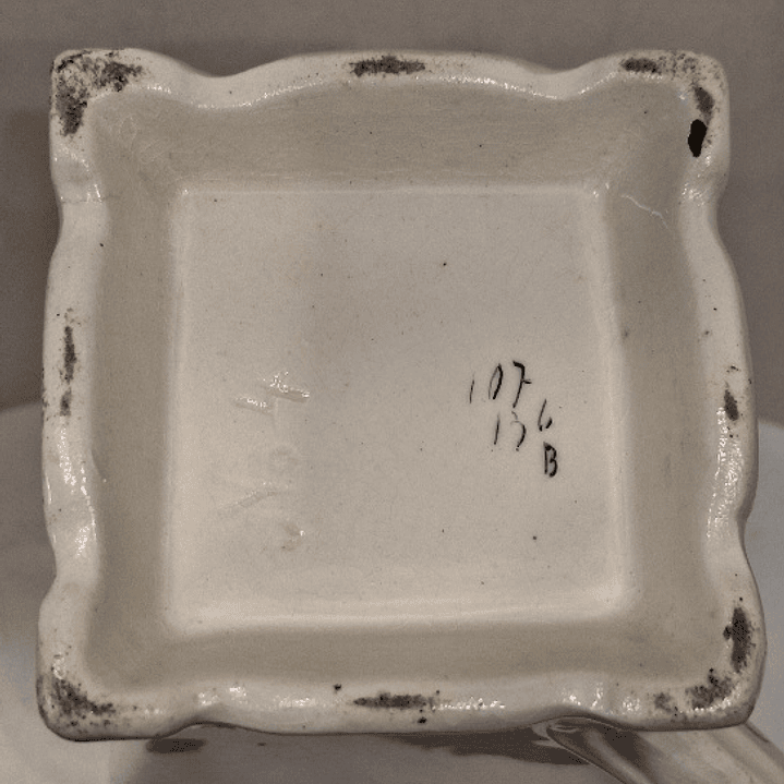 Jarra em faiança art nouveau  5