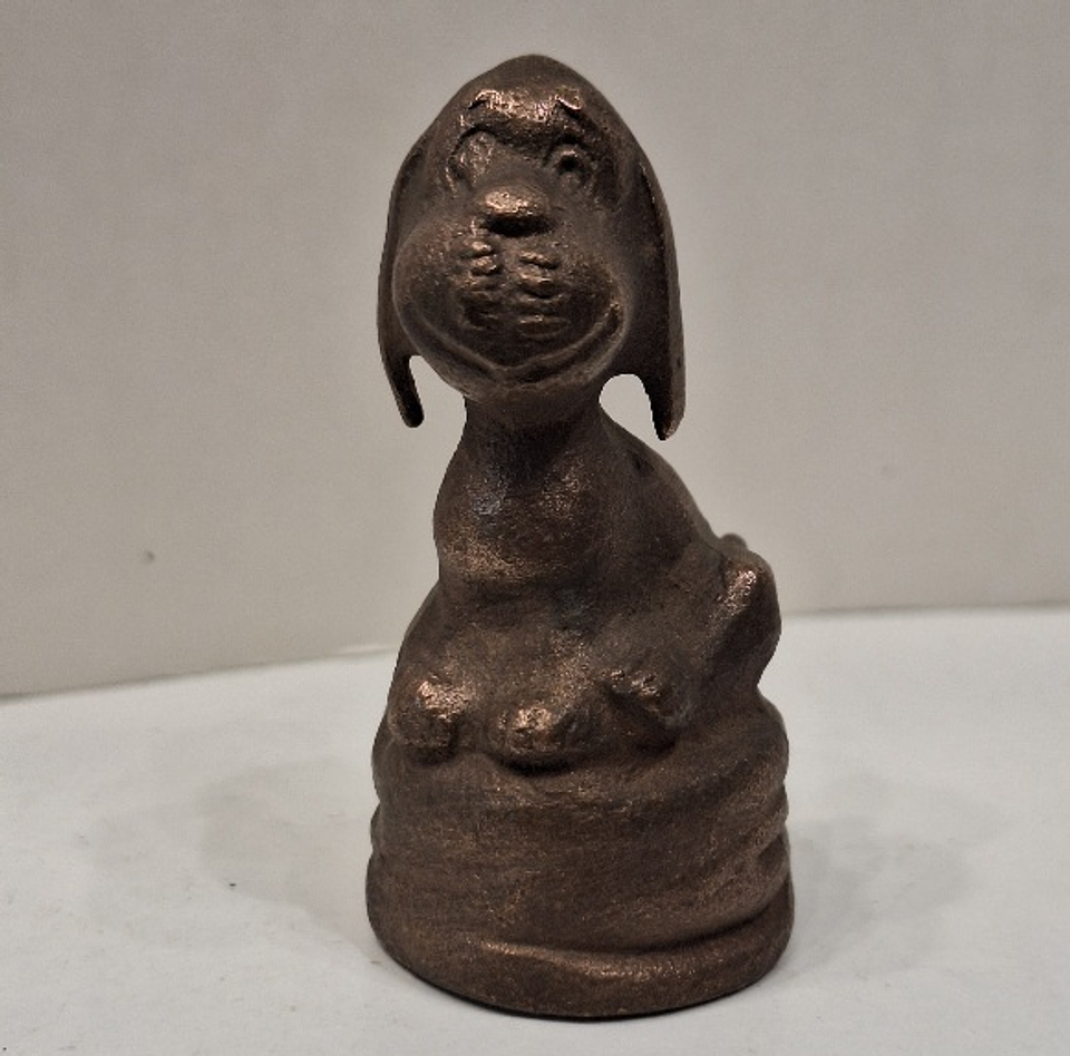 Mini cão Loriot Wun bronze  1