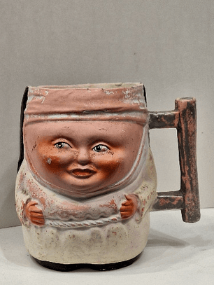 Mini caneca faiança,  freira