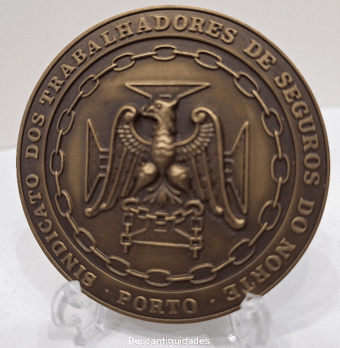 Medalha, Sindicato Seguros, Porto