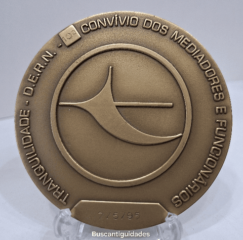 Medalha, Tranquilidade 10° Convívio 
