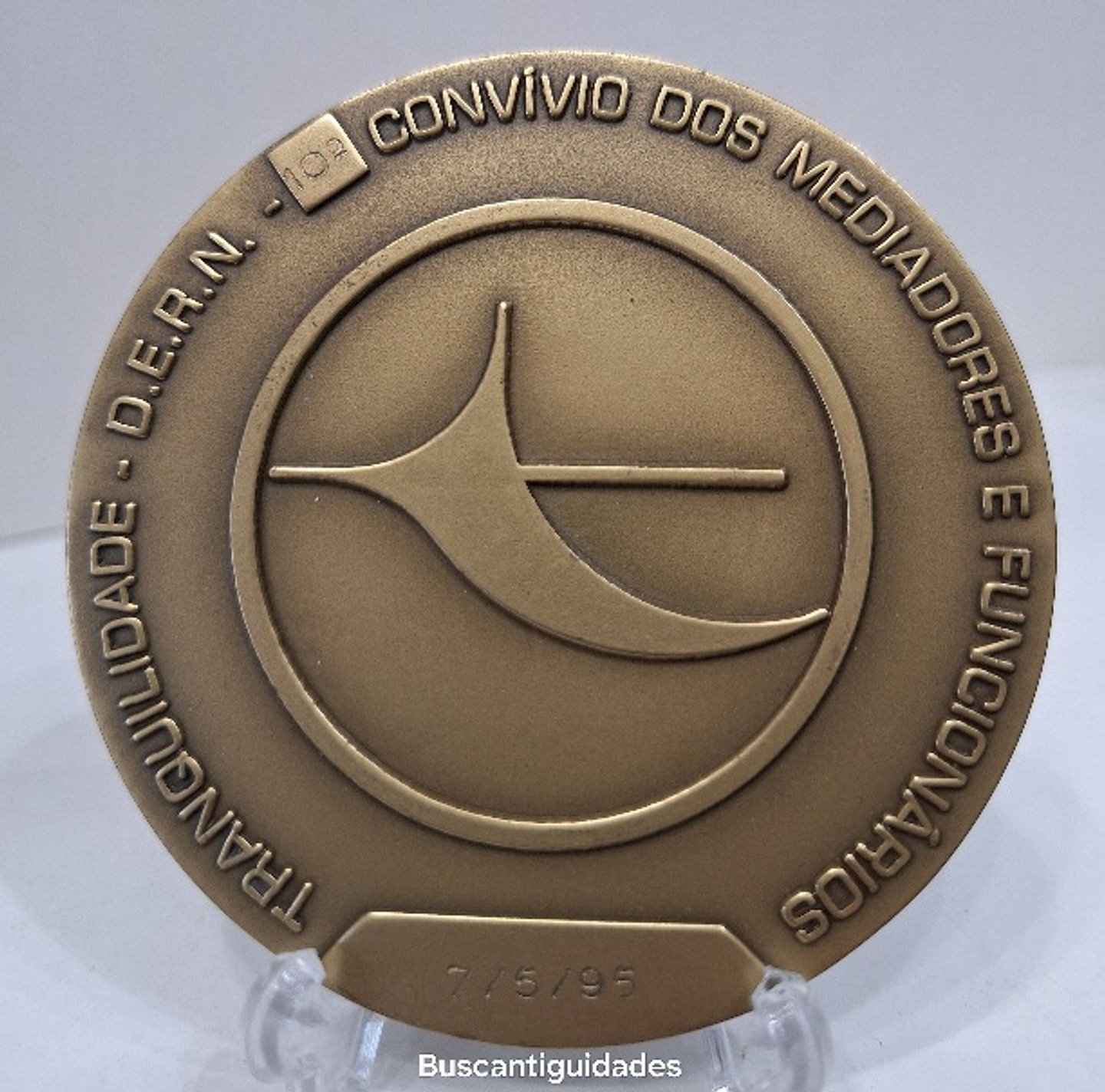 Medalha, Tranquilidade 10° Convívio  1
