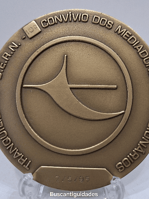 Medalha, Tranquilidade 10° Convívio 