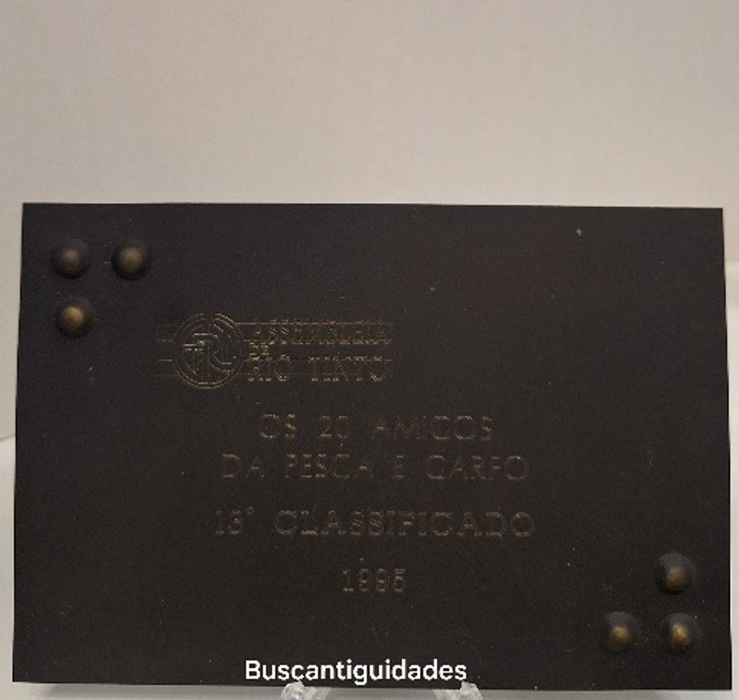 Medalha, placa, Rio Tinto 1