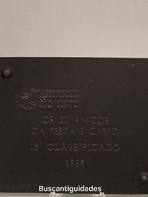 Medalha, placa, Rio Tinto