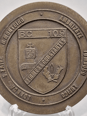 Medalha, BC 109 - 25 Anos Angola