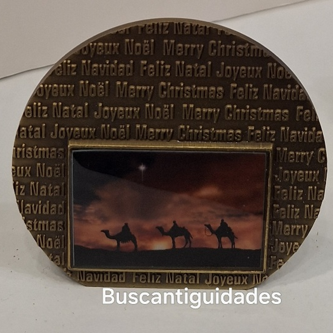 Medalha, Natal 2014 com esmalte 2